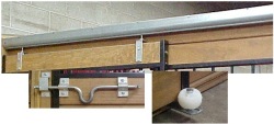 horse stall sliding door hardware kit
