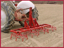 8 ft rotary harrow